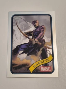 2025 Topps Chrome Marvel Hawkeye #133 Clint Barton - Picture 1 of 2