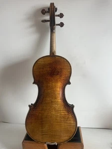 4/4 violin Guarneri Model Flamed maple back spruce top hand made Nice Sound N7 - Picture 1 of 8