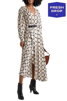 RRP€776 ISABEL MARANT Leather Ankle Boots US7 UK4 EU37 Cone Heel Made in Italy - Image 1 of 4