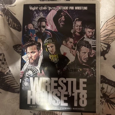 Fight Club: Pro: wrestlehouse 18 Dvd Rare El Phantasmo autograph wrestling WWE - Image 1 of 4