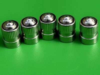 Schrader  Valve Stem Caps Schrader  USA     set of 5 - Image 1 of 4