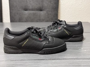 Adidas Yeezy Powerphase Calabasas Core Black - Men’s US Size 5 CG6420 - Picture 1 of 13
