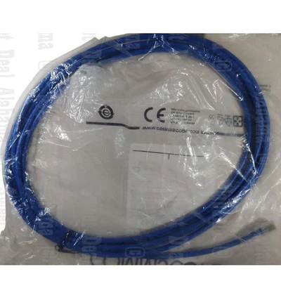 Commscope Uniprise CAT6 Patch Cable with clear Stress-relief boot, Blue, 15 Ft. - Image 1 of 3