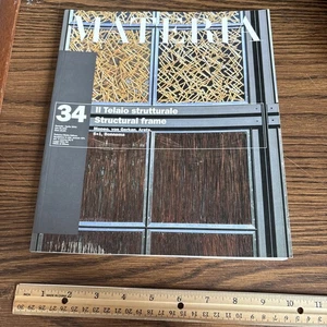 VTG 2001 MATERIA 34 Magazine: Structural Frame / Jose Rafael Moneo von Gerkan - Picture 1 of 12
