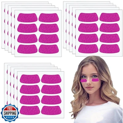 120 PIEZAS Pegatinas Negras Ojos Rosados para Niños Béisbol Cara Brillo - Sofá Adhesivo Foto 1 de 4