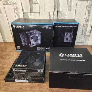 LIAN LI Edge series EG1300 Black, 1300W ATX12V v3.1, 80 PLUS PLATINUM Certified - Bild 1 von 6