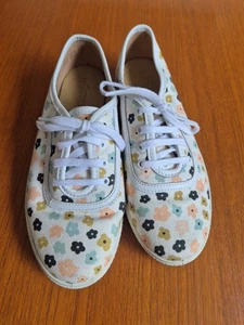 Hotter Women's Canvas & Leather Lace Up Floral Pumps, Size 5, Ex Con - Picture 1 of 5