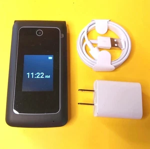 🔥 COOLPAD SNAP 3311A DESBLOQUEADO NEGRO CHANCLA TELÉFONO CELULAR CAMPANA TELUS KOODO SUERTE - Imagen 1 de 8