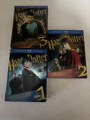 Harry Potter Ultimate Edition Year 1, 2,3 Blu-ray - Imagem 1 de 4