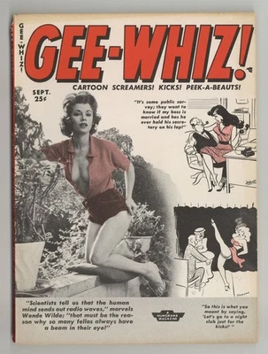 Gee-Whiz #12 Dawn Richards, Cheryl Kubert 1957 Pinup Magazine Humorama M37240 - Image 1 of 2