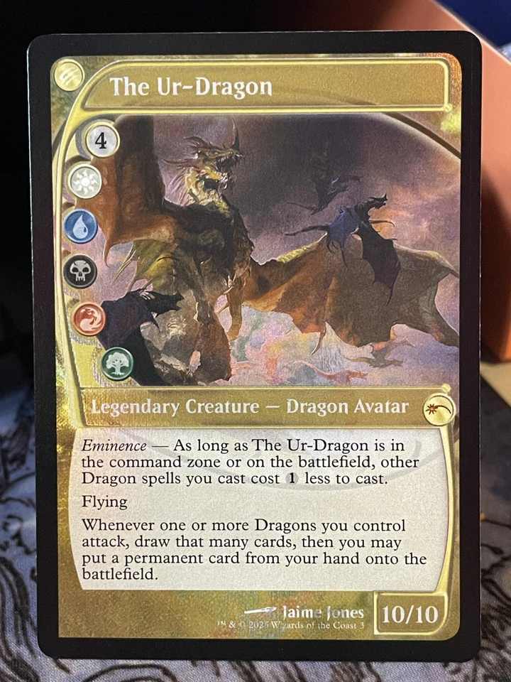 The Ur-Dragon FOIL Future Sight NM/M MTG Secret Lair Drop Festival in a Box - Image 1 of 1