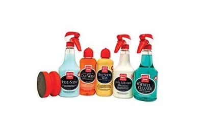  Kit de cuidado de coche de arranque, juego de detalles de vehículos, incluye lavado de coches, cera, vehículo  Foto 1 de 4