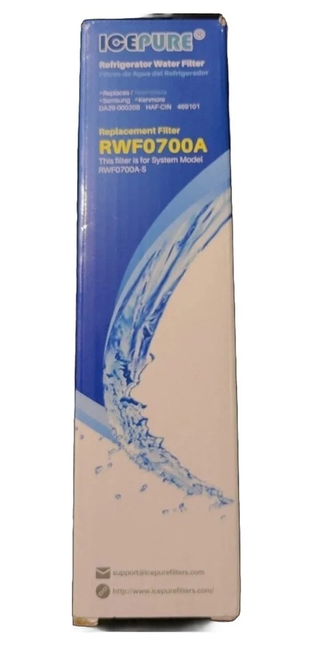 Golden Icepure RWF0700A Refrigerator Water Filter for Samsung Kenmore 1-Pack - Image 1 of 2