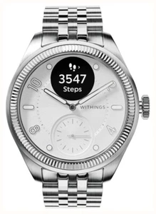 Withings Scanwatch Nova Brilliant Edition HWA10 MODEL 10 ALL int Grey 39mm New - Picture 1 of 14