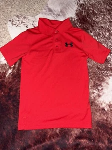 Boys Under Armour Short Sleeve Polo Shirt size youth XS - Picture 1 of 3