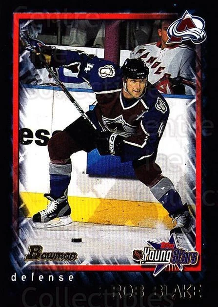 2001-02 Bowman YoungStars #34 Rob Blake - Image 1 of 1