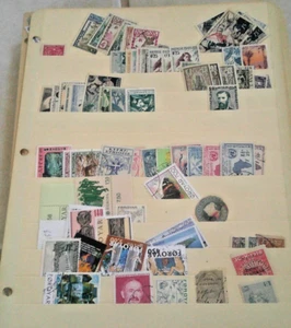 FRANKREICH FOROYAR ÄTHIOPIEN ETC LOT Briefmarken großer Vielfalt Wert - Bild 1 von 1