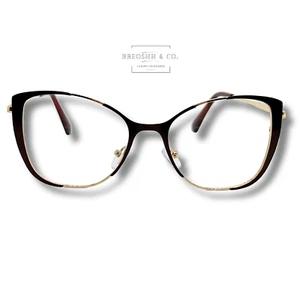 Stylish Eyeglasses Blue Light Blocking Reading Clear Lens Luxury Gift Woman -A3 - Picture 1 of 2