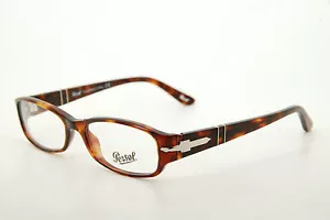Neu authentisch Persol 2899-V 24 Havanna/Silber 52 mm Rahmen Italien RX-fähig - Bild 1 von 11