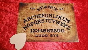 Bizarre Magick Old LondonThames Ouija Board laminated sheet oracle + Planchette - Picture 1 of 1