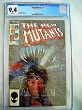 Marvel NEW MUTANTS #18 CGC 9.4 NM White Pages 1984 Bill Sienkiewicz Warlock