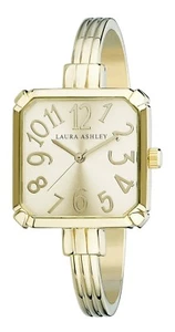 Reloj brazalete cuadrado delgado de acero inoxidable Laura Ashley (LA31024) - Imagen 1 de 13