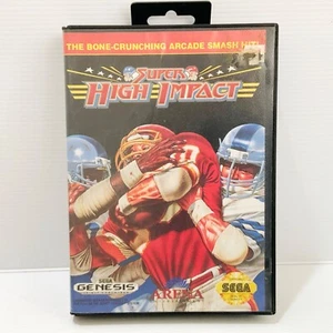 Super High Impact + Box - Sega Genesis - Tested & Working - Free Postage - Picture 1 of 4