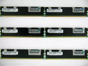 24GB 6X 4GB Micron MT36JSZF51272PZ HP 500203-061 2Rx4 10600R 1333 DDR3 ECC REG - Picture 1 of 1