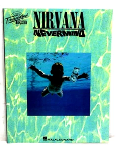 NIRVANA Nevermind Full Transcribed Scores 1991 Hal Leonard Vintage - Picture 1 of 10