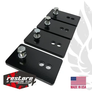 Soportes extensores de asiento Chevrolet Camaro 1970-81, SS, Z28, LT1 - 4 piezas - Imagen 1 de 4