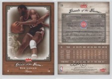 2005-06 Fleer Greats of the Game Gold /99 Bob Lanier #28 HOF