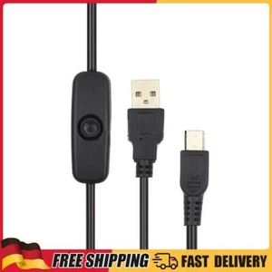 USB-auf-Micro-USB-Ladegerät, Stromkabel mit Ein/Aus-Schalter für Raspberry Pi - Bild 1 von 4