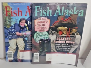 Fish Alaska Magazines Lot of 2 Magazines 2023 Gear Guide & February 2023 - Imagen 1 de 9