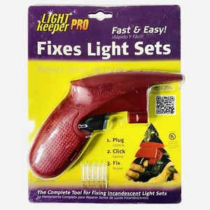 Light Keeper Pro Fix Christmas Tree Lights Incandescent Bulb Puller Repair Tool - Picture 1 of 9