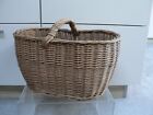 Picnic Shopping Vintage Wicker Basket with Handle Large Storage Display