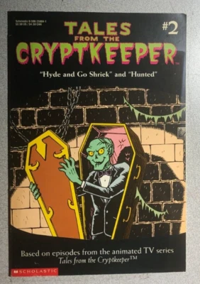 TALES FROM THE CRYPTKEEPER #2 (1995) Scholastic illustrated EC softcover book - Image 1 of 2