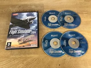 Microsoft FLIGHT SIMULATOR 2004 PC CD Rom A Century Of Flight FS2004 MSFS FS - Picture 1 of 3