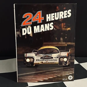 24 Hours du Mans 1983 anuario oficial anual francés Rothmans Porsche 956 - Imagen 1 de 8