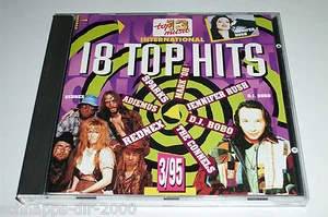 18 TOP HITS 3/95 CD MIT SPARKS REDNEX ROXETTE U96 SCATMAN JOHN DJ BOBO MARK OH - Picture 1 of 3