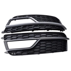 NEW Fog Light Lamp Cover Grille Black Honeycomb FOR Audi S5 A5 S-Line 2013-2016 - Bild 1 von 10