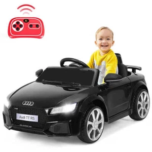 DORTALA Kinder Elektro Mitfahrauto Lizenz Audi TTRS Kleinkinder 12V Batterie KFZ - Bild 1 von 7