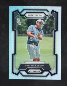 Tarjeta de novato Phil Mickelson 2024 Panini Prizm LIV Golf Silver Prizm - #4 HyFlyers - Imagen 1 de 6