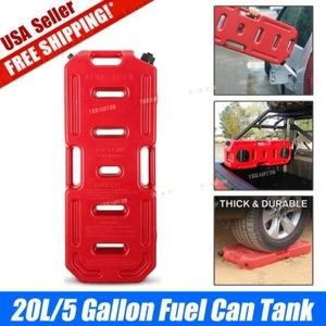 Tanque contenedor gasolina gasolina gasolina 20L 5 galones respaldo combustible para Jeep SUV todoterreno - Imagen 1 de 11