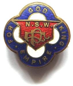 NSW Protestant Federation badge c. 1921 - Picture 1 of 5