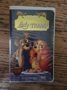 Lady and The Tramp 1998 VHS Walt Disney Masterpiece Collection - Picture 1 of 3