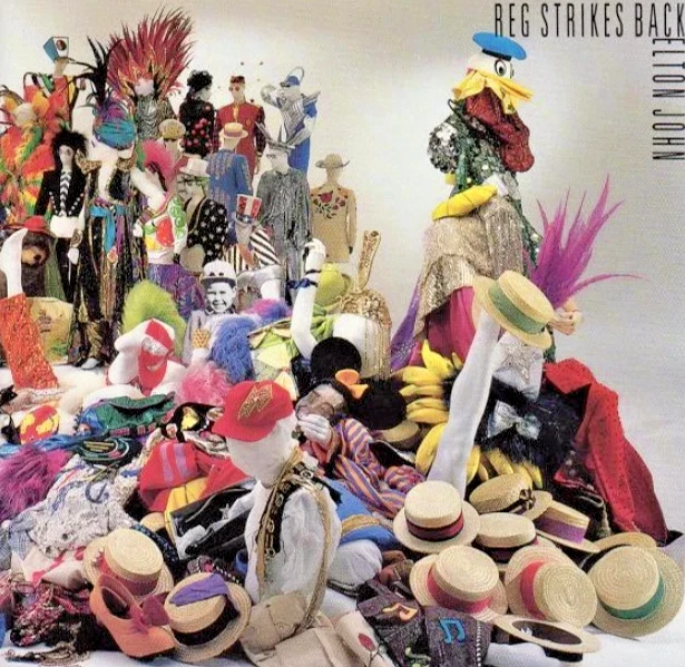 Elton John: Reg Strikes Back (CD) DISC + FRONT & BACK CVR ART - NO CASE - VG Foto 1 de 1