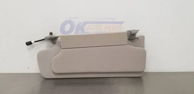 17 TOYOTA SEQUOIA SUN VISOR ILLUMINATED RIGHT PASSENGER GRAY - Image 1 of 4