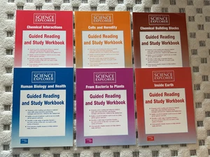Science Explorer Workbooks- set of 6 - Foto 1 di 2