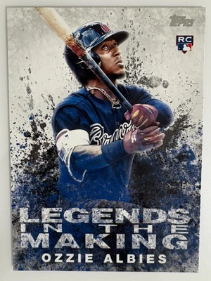 Ozzie Albies 2018 Topps ROOKIE Legends in the Making #LITM-4 - Atlanta Braves - Image 1 of 4