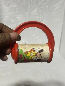 Vintage Disney Characters Hand Held Musical Baby Rattle - Picture 1 of 7